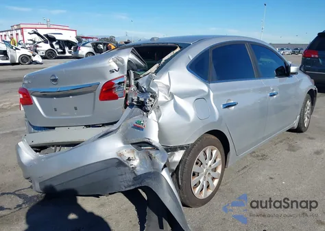 2017 Nissan Sentra Sv from USA, damaged, VIN 3N1AB7AP5HY361456